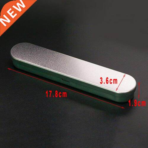 1pc Silver Metal Gift Rectangle Horses Mouth Tin Box Fountai