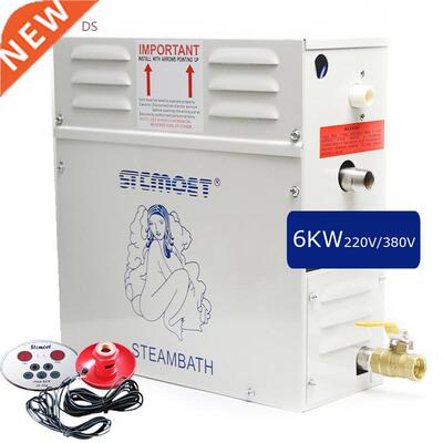 6 KW 220V/380V Sauna Machine Steam Bath Generator Weight Lo