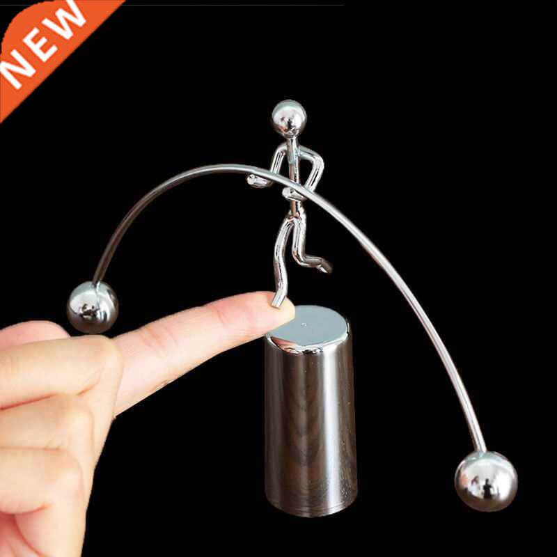 1PCs Newton Pendulum Cradle Creatve Balance Men ron Man Ba