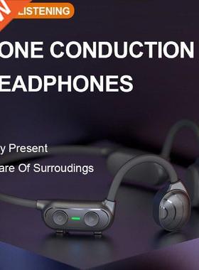 For Bluetooth Headset Bone Conduction Wireless Sports