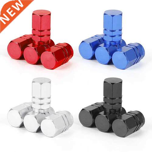 4pcs Car Wheel Tire Valve Caps Aluminum Alloy Rim Stem Caps