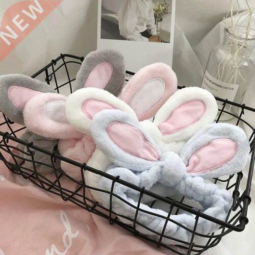 New Hot Sale Cartoon Rabbit Ears Hairband Elastic Cotton Hai