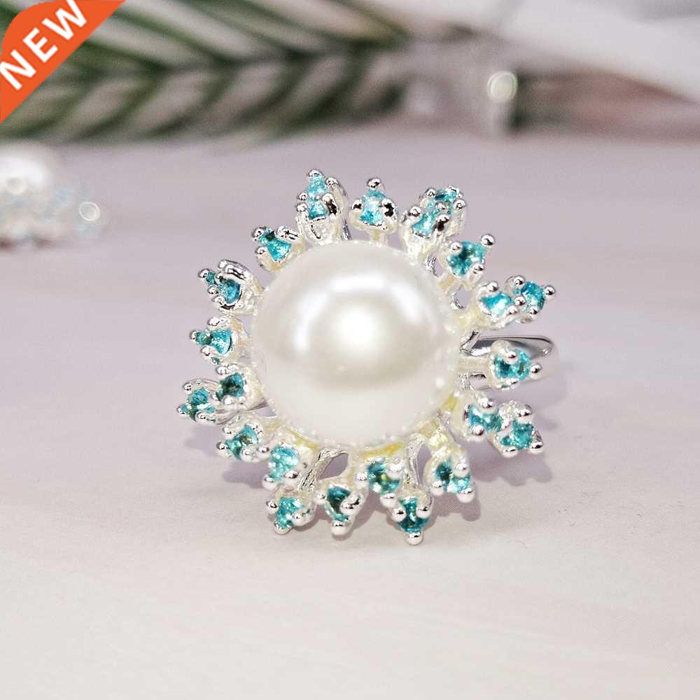 Best Buy Blossoming Flower Rings for Women Promise Cute Ring