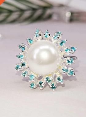 Best Buy Blossoming Flower Rings for Women Promise Cute Ring