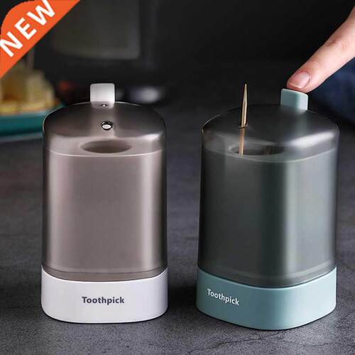 5 Colors Toothpick Dispenser Automatic Toothpick Box Portabl
