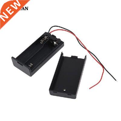 2 X AA 3V Black Battery Holder Connector Storage Case Box
