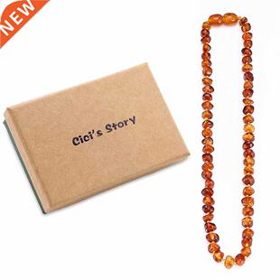 Baltic Amber Teething Necklace/Bracelet for Baby Size 14 5
