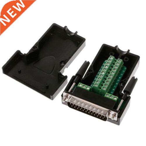 DB25 Male/Female Screw D-SUB 25Pin Plug Breakout Terminal So