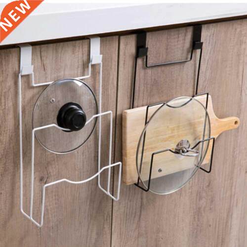 Pan Lid Storage Rack Door Mount Pot ver Organizer Holder Kit