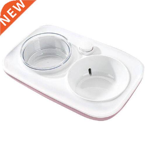 Double Single Dog Bowls for Pet Puppy Food Water Bowl