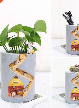 2022 New Creative Plants Flower Pots Ornaments For Succulent