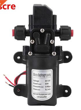 12V DC 60W Self Priing Water Pup ABS shell 5L/in 116Psi H