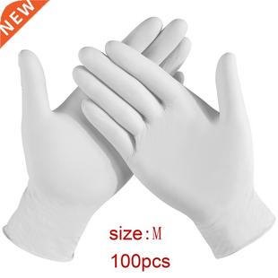 100pcs Household Kitchen Disposable Gloves Waterproof Nitril