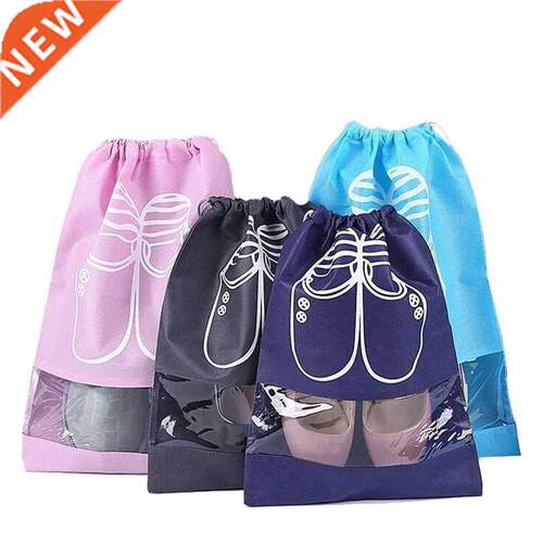 New Non-woven Foldable Portable Beam Drawstring Shoe