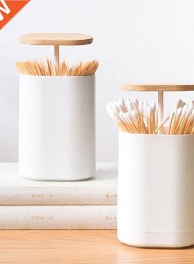 Household Automatic Pressing Toothpick Box Cotton Swab