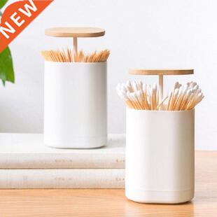 Household Automatic Pressing Toothpick Box Cotton Swab