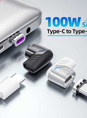 ANMONE 100W USB Type C Magnetic Adapter Type-C Male To USB C