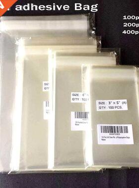 Clear Self-adhesive Cello Cellophane Bag package Self Sealin