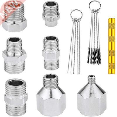 Airbrush Adapter Set,Fitting Connector Set for Air Compresso