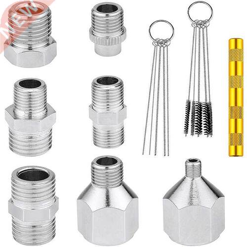 Airbrush Adapter Set,Fitting Connector Set for Air Compresso
