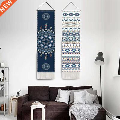 Hangng Wall Tapestry Floral Rectangular Hangng Pcture