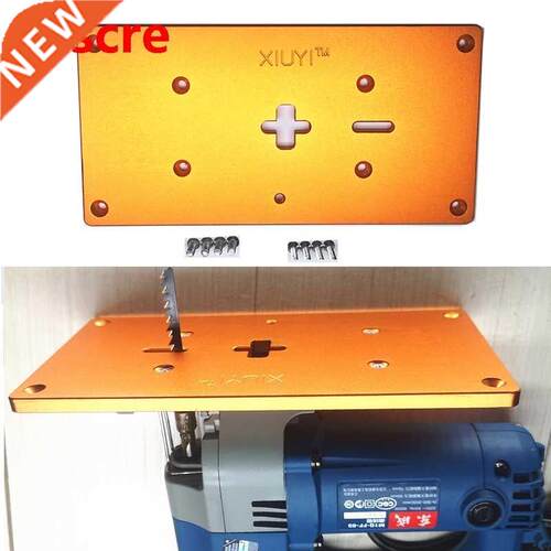 Aluminum Router Table Insert Plate With Fixing Screws Electr