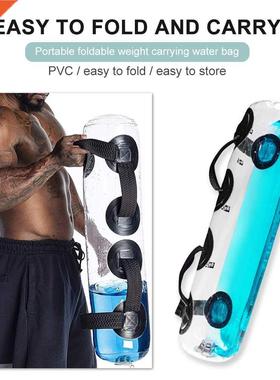 Yoga Weght-Bearng Aqua Water Bag Exercse Sandbag Gym