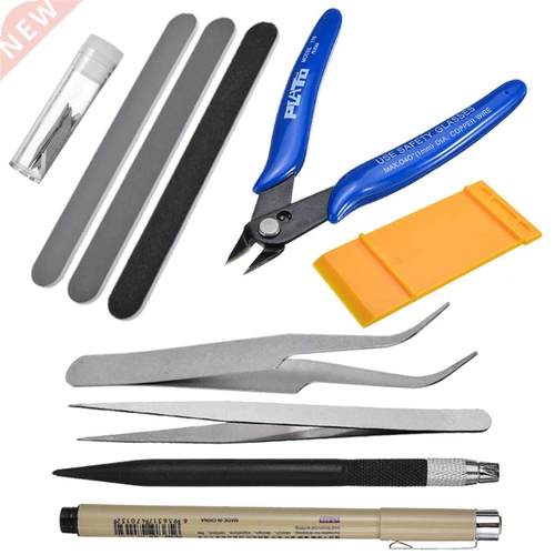 Model Tool Precision Diagonal Pliers Engraving Pen Double-si