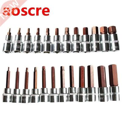 Hexagon Socket Bit Head Set Chrome Vanadium Steel Hex Wrench