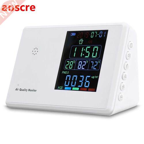 Digital Formaldehyde Detector Hygrmograph Alarm Clock C