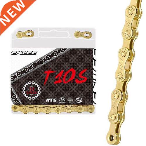 Mountain Bike Chain Electroplated Gold Bicycle Chain 1/2