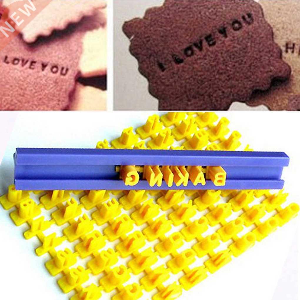 Biscuits Baking Printing Alphabet Mold Cookies Cutter Word P