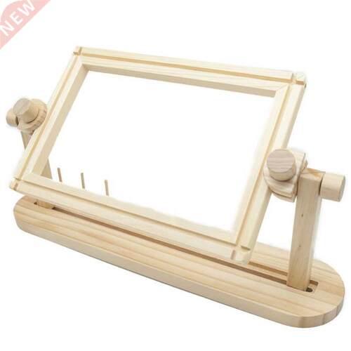 Sit-on Round Embroidery Lap Frame Stand Adjustable