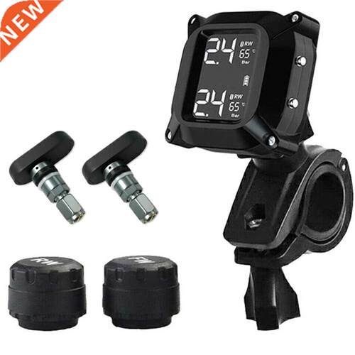 Wireless Tire Pressure Monitoring System Motorcycle Tire Pr