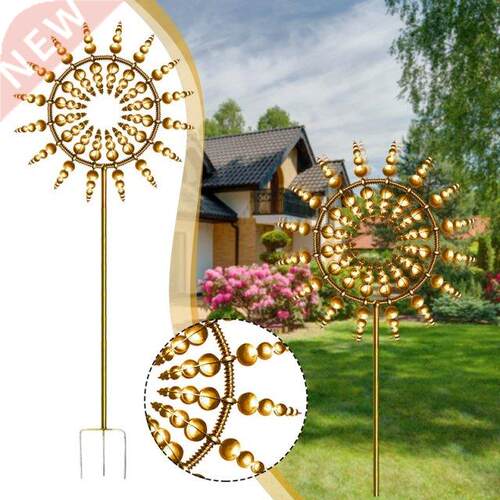 Unique And Magical Metal Windmill Outdoor Wind Spinners Wind