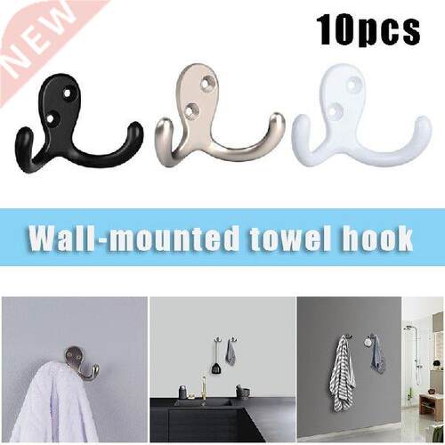 Zinc Alloy Double Hook Multifunctional Wall Mounted Hook