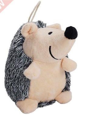 Funny Pet Plush Toy Interactive Hedgehog Shape Dog Teething