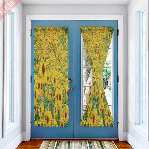 Sunflower Flower Modern Curtains for Living Room Luxury