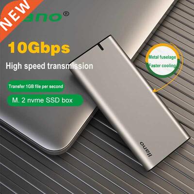 LLANO M2 SSD Case NVME Enclosure M.2 To USB Type C 3.1 SSD