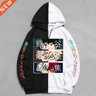 Anime My Hero Academia Hoodies Cool Shoto Todoroki Bakugou D
