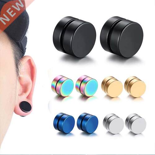 Round Beautiful Circle Non Piercing 1PC Strong Magnet Magnet