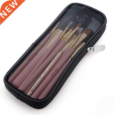 Makeup Brush Travel Case Cosmetic Toiletry Bag Organizer for