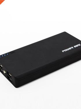 Power Shell with LED Flashlight 4 USB Ports 5V 2A Power