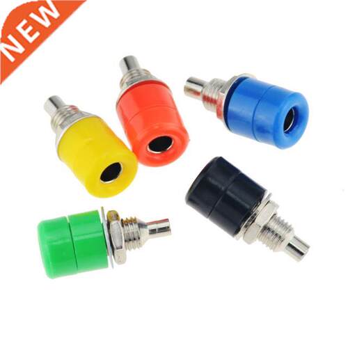 5PCS Colorful Longer 4MM Banana Socket Terminal 4mm Jack Sec