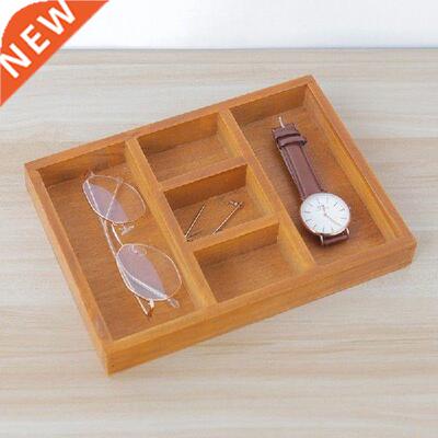 Bedside Drawer Wooden Sundries Storage Box Organizer Tray