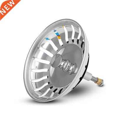1PC Stainless Steel Waste Plug Sink Filter Hair Catcher Drai