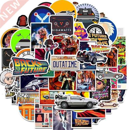 50Pcs Movie Back To The Future ers Pack On The Lap Fridg
