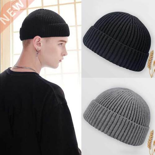 Knitted Hats for Women Black Beanie Hat Winter Men	s