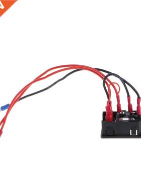 220V/110V 15A Inlet Male Plug Power Socket With Fuse Switch