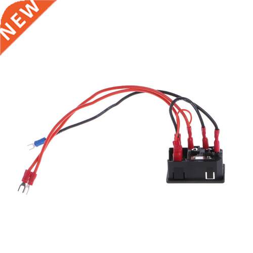 220V/110V 15A Inlet Male Plug Power Socket With Fuse Switch